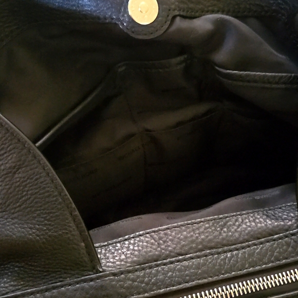 Michael Kors Multi Pocket Black Hobo Spacuous Bag with Feet - Picture 9 of 12